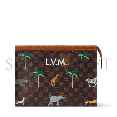 LOUIS VUITTON POCHETTE VOYAGE MM X THE DARJEELING N40897 (27*21*6cm)
